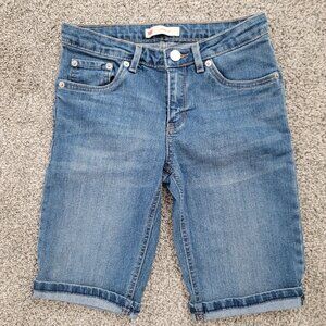 Girls Levi's Bermuda Shorts size 12 adjustable waist